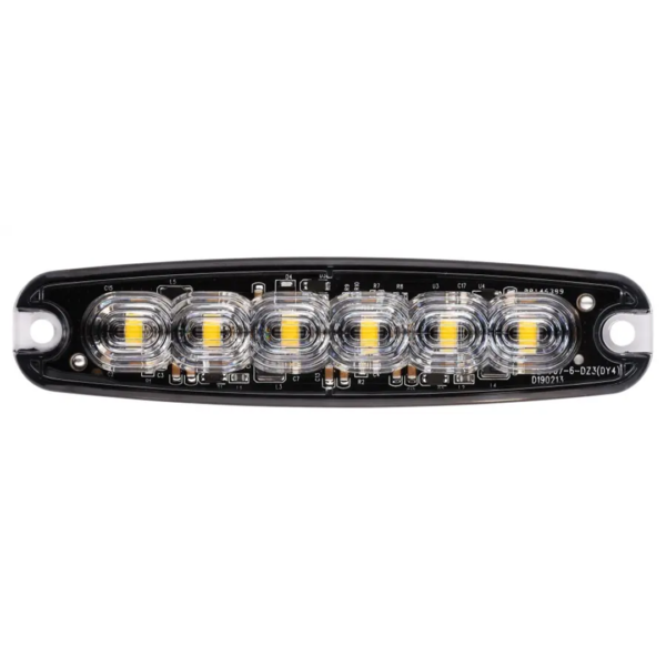 Luce stroboscopica a led 6x led slim LW0038-2